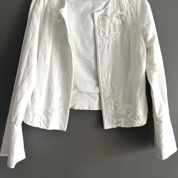 Embroidered Intermix Jacket - Picture 3 of 5